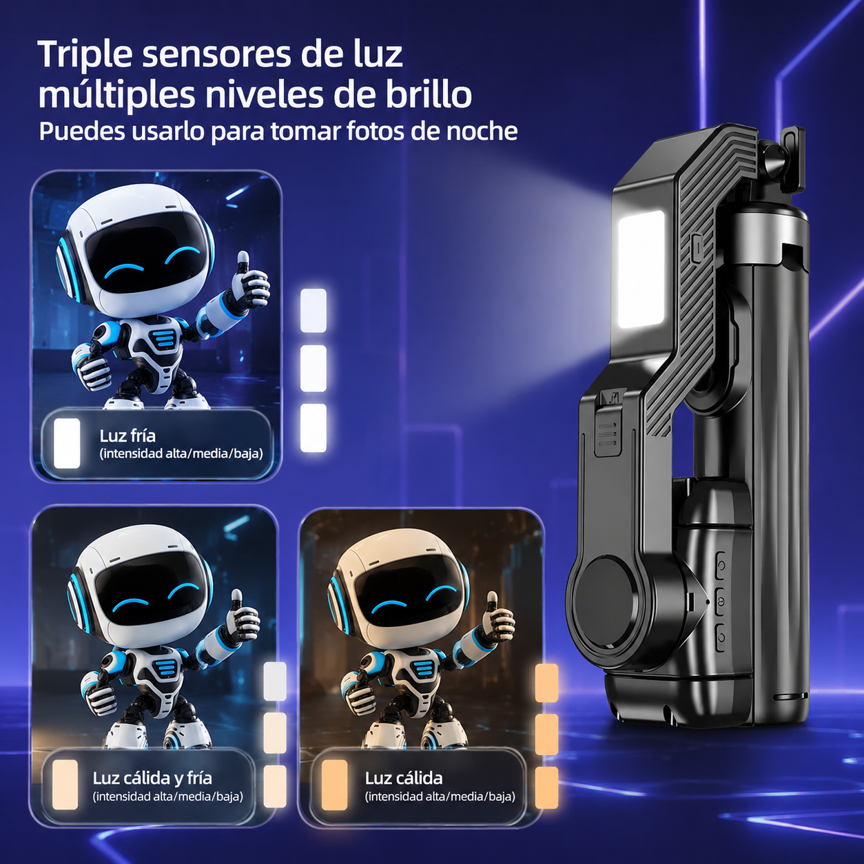 Estabilizador para smartphone